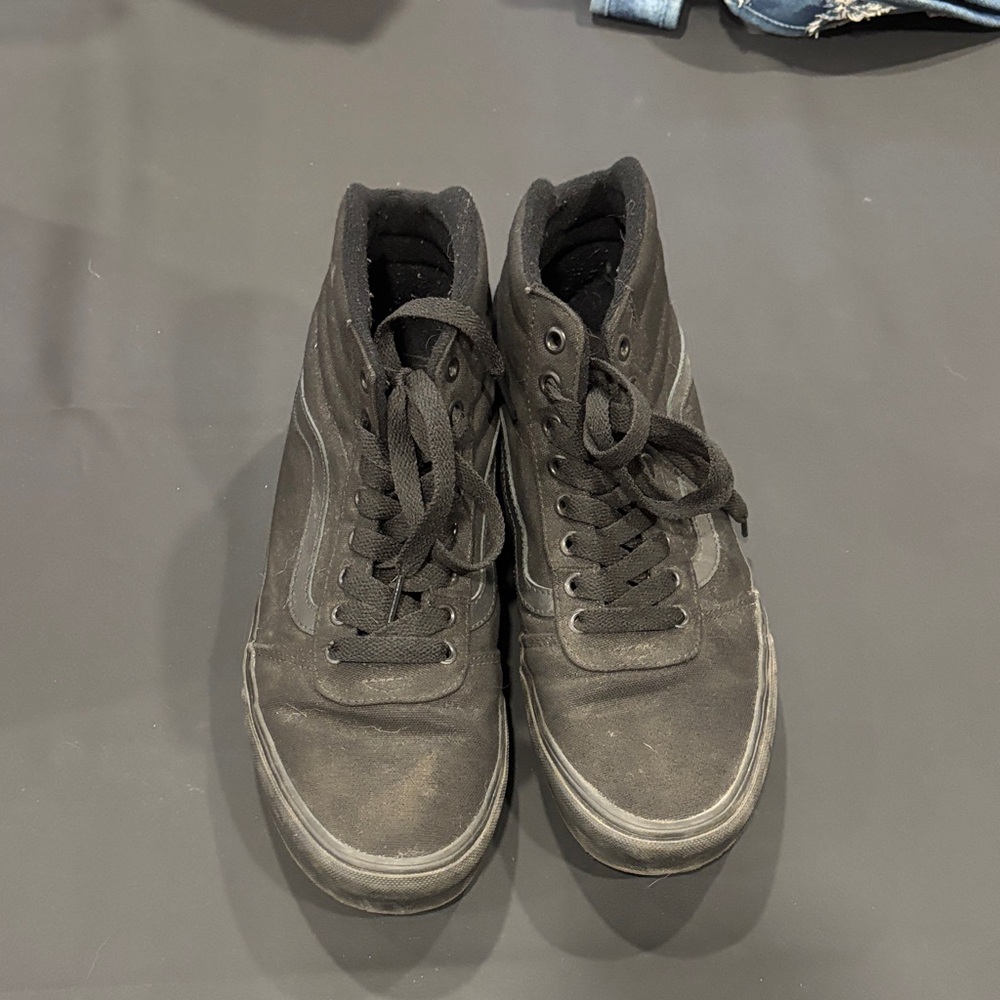Vans Men's Black High-Top Sneakers